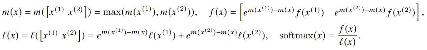 blockwise softmax